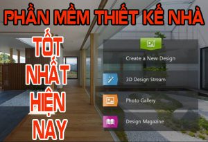 phần mềm thiết kế nhà